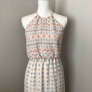 Patterned Maxi Dress